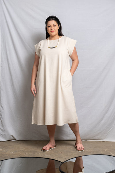 Annemarie Dress - Natural